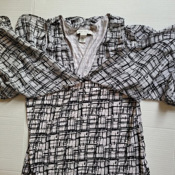 White House Black Market tank top style blouse sleeveless layered top shirt WHBM - Picture 15 of 16